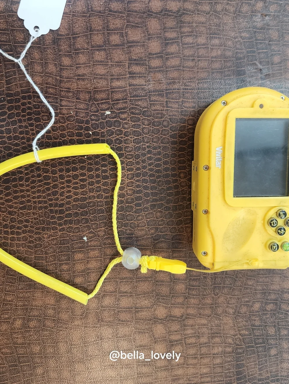 Waterproof Vivitar Yellow Compact Underwater Digital Camera